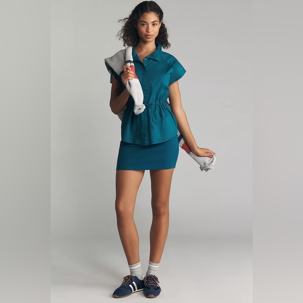 NWT! Anthropologie Sundry Sporty Twofer Mini Dress - Size XS 🛶